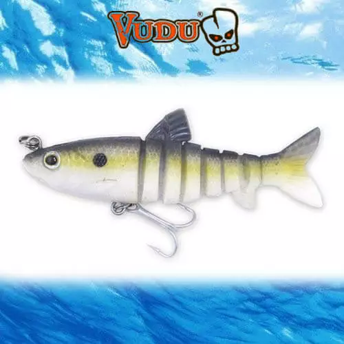Lure Vudu Mullet Tail Egret Bait 1Pk 3.5" 5 Lures Egret Baits Vudu Mullet Tail 3.5" 1PK