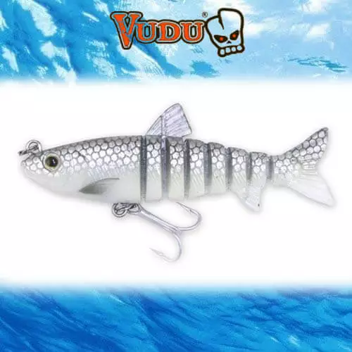 Lure Vudu Mullet Tail Egret Bait 1Pk 3.5" 4 Lures Egret Baits Vudu Mullet Tail 3.5" 1PK