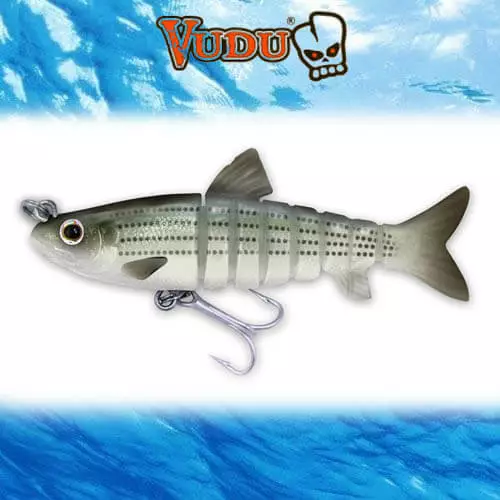 Lure Vudu Mullet Tail Egret Bait 1Pk 3.5" 9 Lures Egret Baits Vudu Mullet Tail 3.5" 1PK