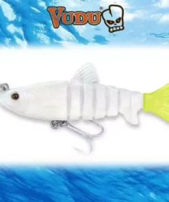 Lure Vudu Mullet Tail Egret Bait 1Pk 3.5" 16 Lures Egret Baits Vudu Mullet Tail 3.5