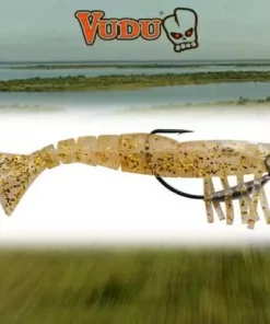 Egret Baits Vudu Weedless Shrimp 3.5