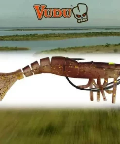 Egret Baits Vudu Weedless Shrimp 3.5" 2PK