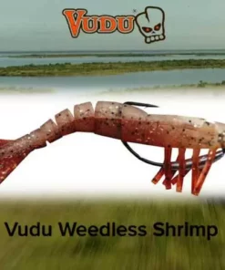 Egret Baits Vudu Weedless Shrimp 3.5" 2PK