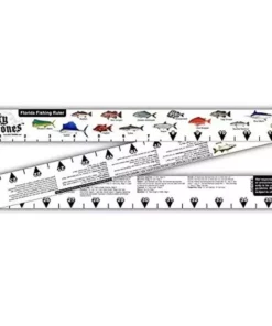 Capt. Harry's Fishing Supply FS99 Folding Fishing Ruler With Florida Rules