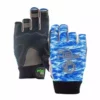 Glove Fm15 Fishing Bluewater Camo Fish Monkey Guide Half Finger 1 Fish Monkey Half Finger Guide Gloves Bluewater Camo FM15 Fishing Accessories
