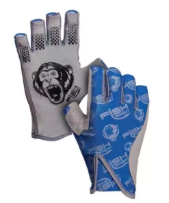 Fish Monkey Royal Blue Pro 365 Guide Gloves FM21 Fishing Gloves