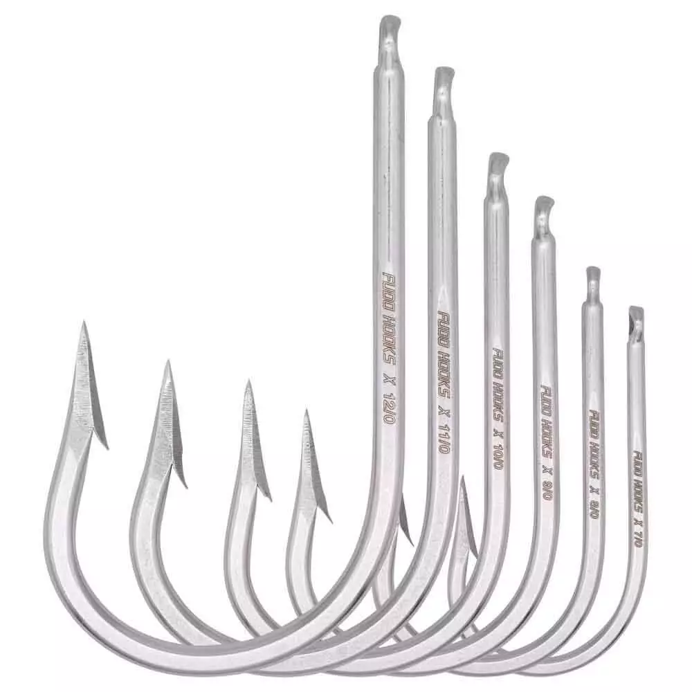 Fudo Eye Tackle Needle Hook Tuna Terminal Super Ocean Fishing 3 Fudo Fishing Terminal Tackle FUDO Super Ocean Tuna Needle Eye Hook