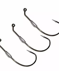 Gambler Lures Hooks Gambler 1/8OZ Weighted Swimbait Hook 3PK
