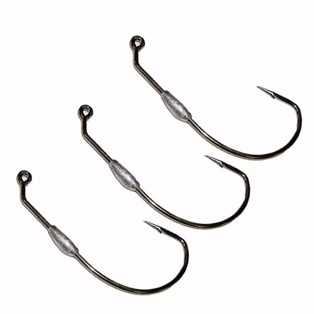 Lure Swimbait Gambler Hook 1/8Oz 3Pk Weighted 3 Gambler Lures Hooks Gambler 1/8OZ Weighted Swimbait Hook 3PK