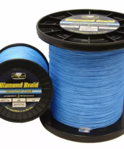 Diamond Fishing Products 600yds Blue Hollow Core Diamond Braid Line Fishing Line