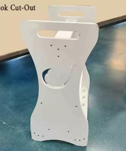 Capt. Harry's Fishing Supply Marine, Boating & Outdoor White Hook Free Standing Bent Butt Rod Rack 10 Rods