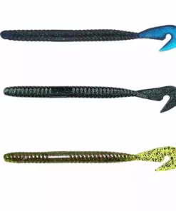 Gambler Lures Gambler 6IN Burner Worm 9 Pack Lure