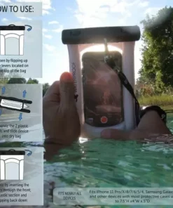 Gecko Float Phone Dry Bag