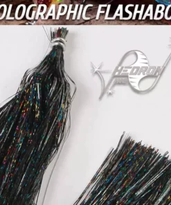 Capt. Harry's Fishing Supply Lures Hedron Holographic Flashabou