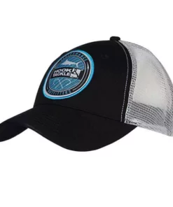 Clothing & Gifts Hook & Tackle Marlin Run Fishing Trucker Hat