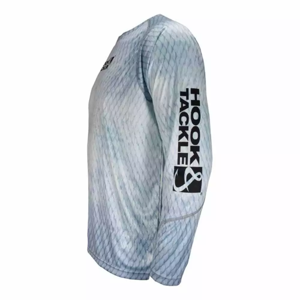 Hook & Tackle Scaly Carbon L/S Performance Shirt Clothing & Gifts