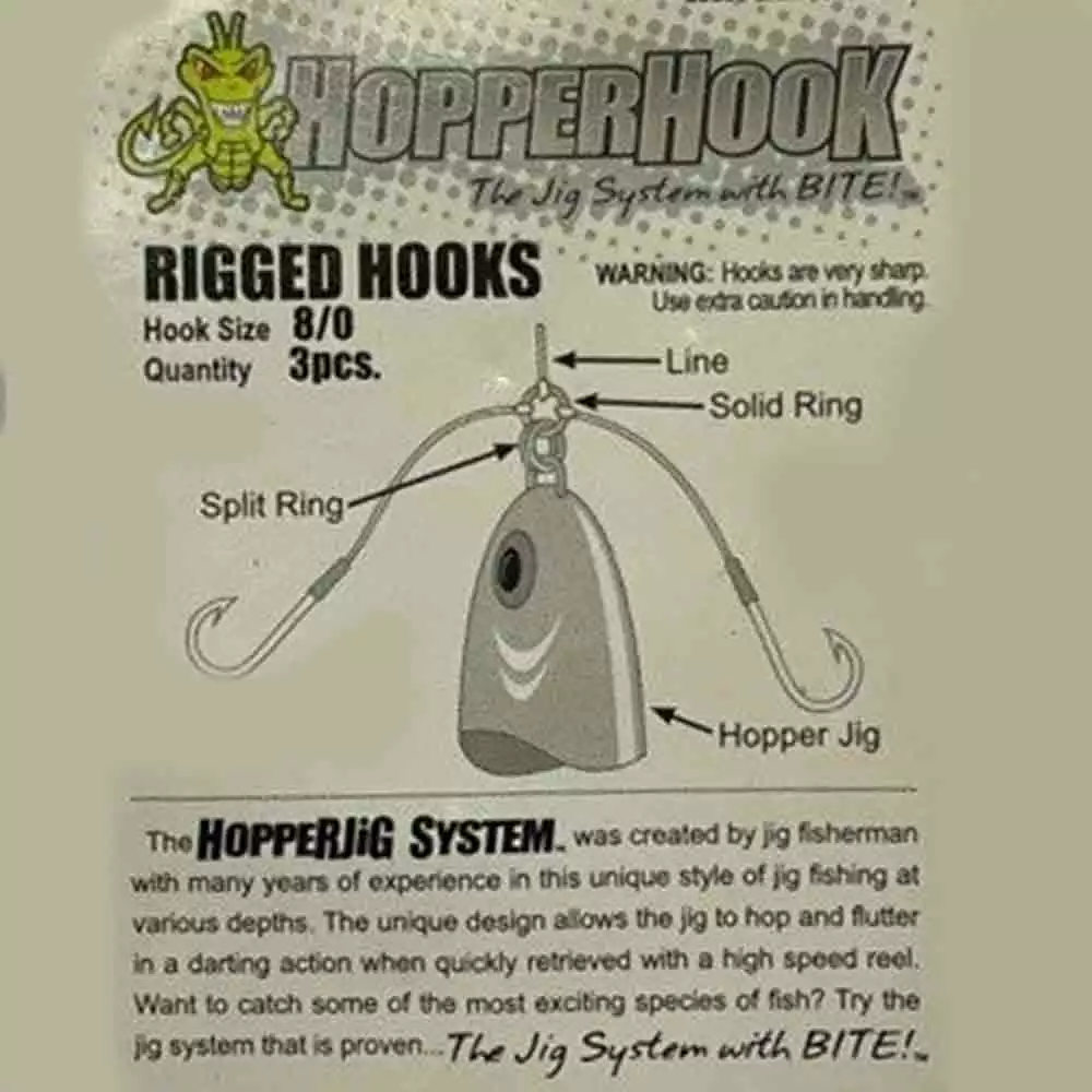 Tackle Rig Hopper Hook Assist Terminal 5 Terminal Tackle Hopper Hook Assist Rig