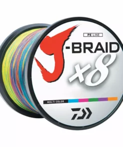 Fishing Line Daiwa J-Braid X8 330YDS Multi Color Braided Line