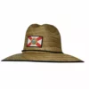 Hook & Tackle Florida Lifeguard Fishing Stretch Fit Straw Hat Clothing & Gifts