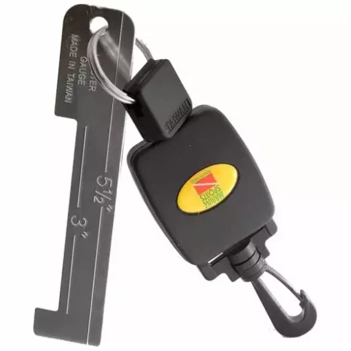 Retractor Capt. Harry' | Lobster Gauge W/Alum 3706 Fishing 2 Retractor 3706 W/Alum Lobster Gauge | Capt. Harry's Fishing Supply. Accessories