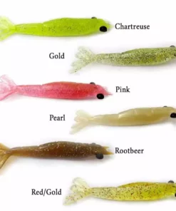 Monster3X Monster 3X Ultrasoft Shrimp 3 3/4In 3Pk Lures