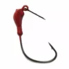 Monster3X Lure Jig Monster 3X Weedles Red 1 Monster3X Lures Monster 3X Red Weedless Jigs