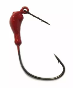 Monster3X Lures Monster 3X Red Weedless Jigs