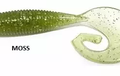 Monster3X Monster 3X X-Tail 3 1/4In 5Pk Curly Tail Lure