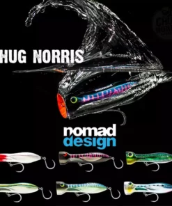 Nomad Design Tackle Nomad Chug Norris Popper Lure 150 - 6" Slow Pitch Jigs