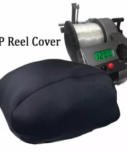 Capt. Harry's Fishing Supply Black Neoprene Reel Cover For LP Electric Reels