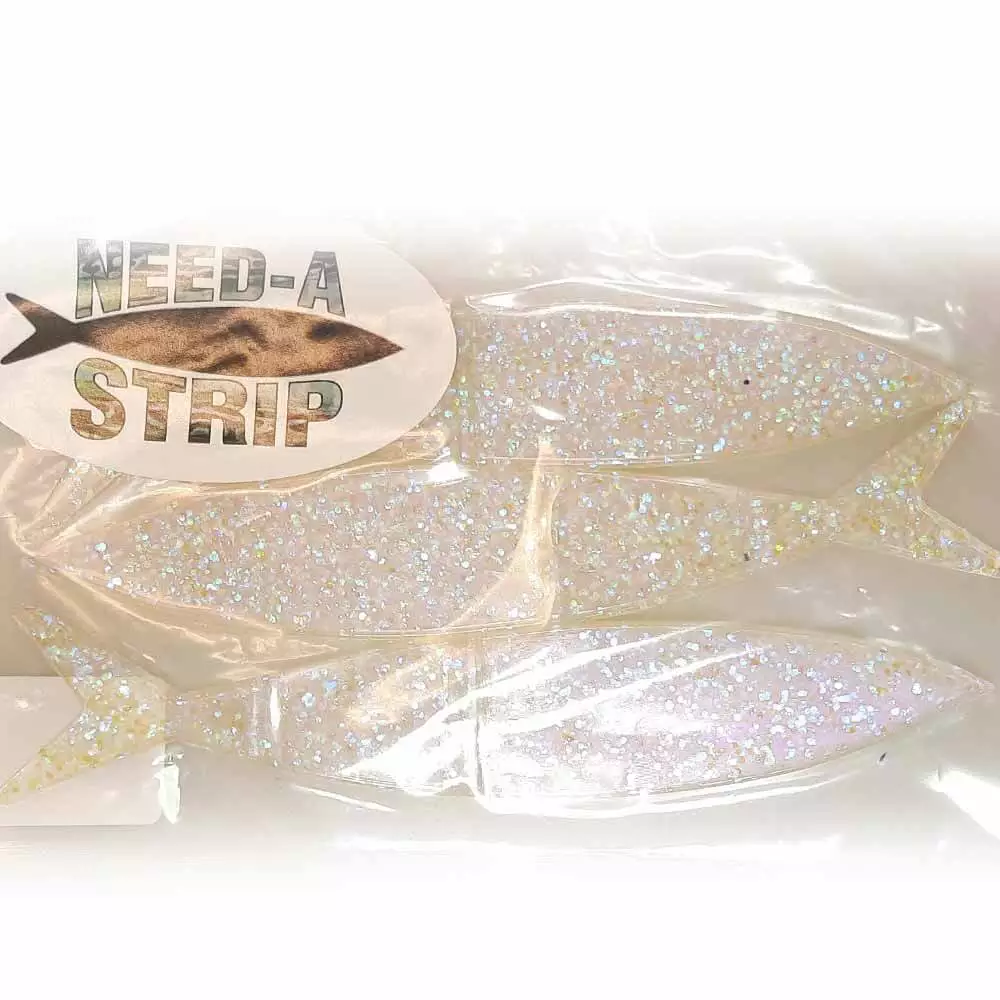 Capt. Harry' Strip Dredge Trolling Lure 8" Fishing 9 Capt. Harry's Fishing Supply Dredge Need-A Strip Trolling Lure 8"