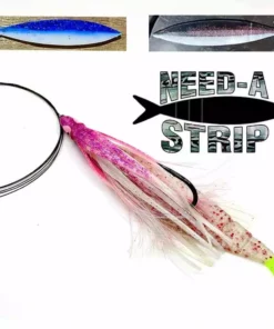 Capt. Harry's Fishing Supply Dredge Need-A Strip Trolling Lure 8"