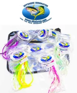 Jaw Lures Jaw Lure Offshore Dominator 5Pk Rigged Lure Kit