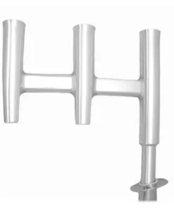 Tigress Offset Triple Aluminum Rod Holder