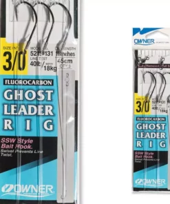 Owner 5215 Ghost Leader Eyeless SSW Hooks Terminal Tackle