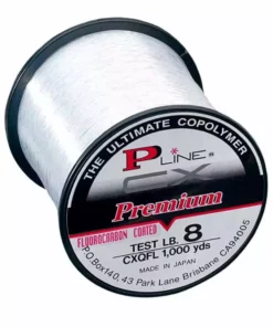 P-Line 1000yd Clear Fluorescent CX Premium CXQFL Line