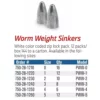Terminal Tackle P-Line Worm Weights