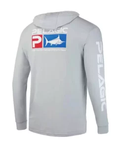 Pelagic Light Grey Aquatek Icon L/S Hoody