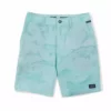 Pelagic Turquoise Deep Sea Gyotaku Shorts Clothing & Gifts