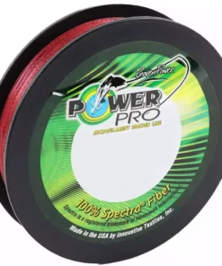 Power Pro PowerPro 300YD Vermillion Red Braided Line Fishing Line