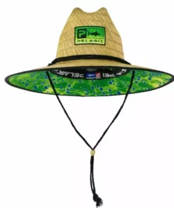 Clothing & Gifts Pelagic Baja Fish Camo Straw Sun Hat