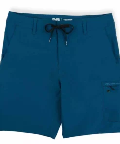 Clothing & Gifts Pelagic Smokey Blue Traverse Hybrid Fishing Short