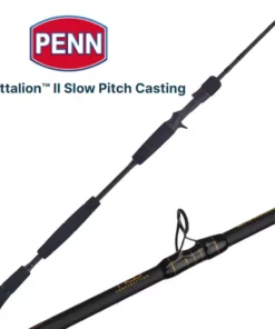 Penn Fishing Tackle Penn Battalion II Slow Pitch Casting Rods