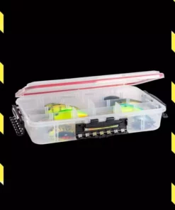 Plano 3741 Waterproof W/ O-Ring 3700 Deep With 4-15 Adj Compartments Fishing Accessories