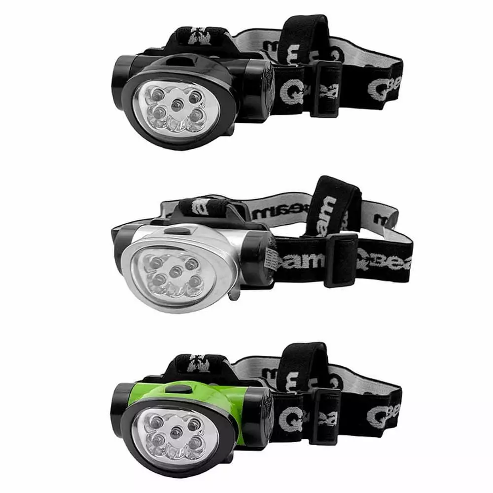 Q-Beam Q Beam Light Headlamp Performance 40 3-Pack Pinnacle 3 Q Beam Lights Q-BEAM Performance 40 PINNACLE HEADLAMP 3-PACK