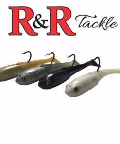 Soft Plastic Baits R&R Tackle Swimbait Line Through 5.5in 1.25 Oz