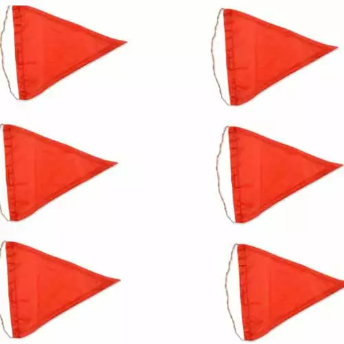 C &Amp; H Release Flag 6Pk 6In Lure Red 8 C & H Lures Gifts 6In Red Release Flag 6Pk