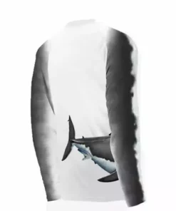 Capt. Harry's Products Adult L/S Great White Wrap Around Performance Shirts