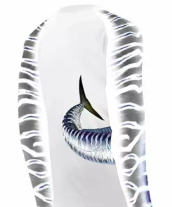 Capt. Harry's Products Youth L/S Wahoo Wrap Around Performance Shirt