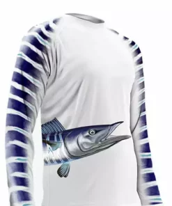 Capt. Harry's Products Youth L/S Wahoo Wrap Around Performance Shirt